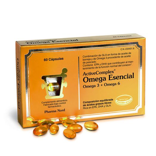 Active Complex Omega Esencial 60 Capsulas