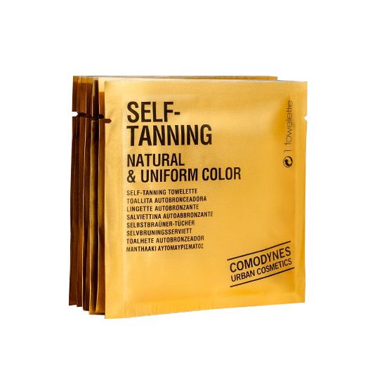 Comodynes 8 Toallitas Autobronceadoras Tono Natural Uniforme
