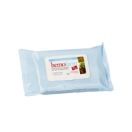 Hemofarm Plus 40 Toallitas