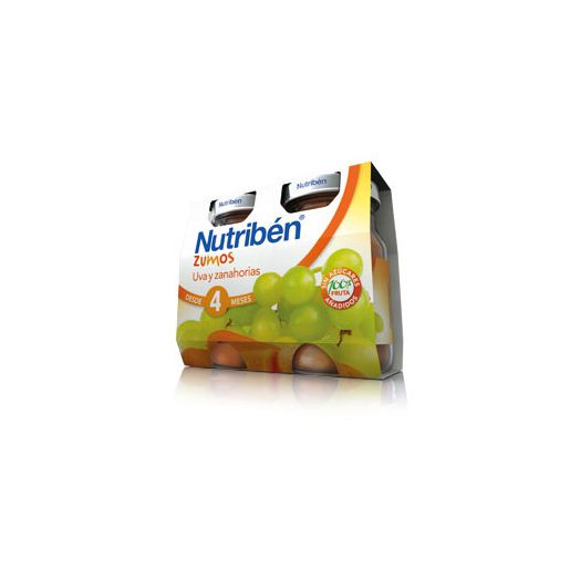 Zumo De Uva Y Zanahorias 2 Unidades 130 ml