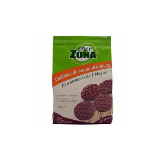 ENERZONA GALLETAS CACAO 40UI/BOLSA
