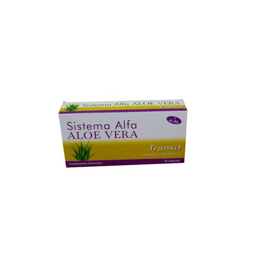 Sistema Alfa Aloe Vera Transit 30 Capsulas bcatl