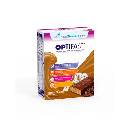 Optifast 6 Barritas Cappuccino