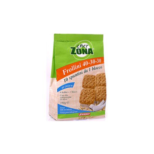 ENERZONA GALLETAS COCO 40UI/BOLSA