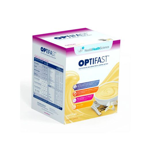 Optifast Natillas Vainilla 9 Sobres