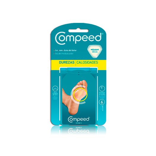 Compeed Durezas Medianas 6 Unidades