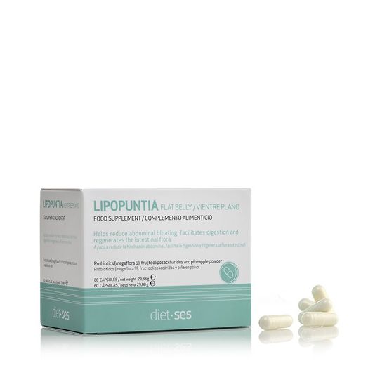 Lipopuntia Vientre Plano 60 Capsulas