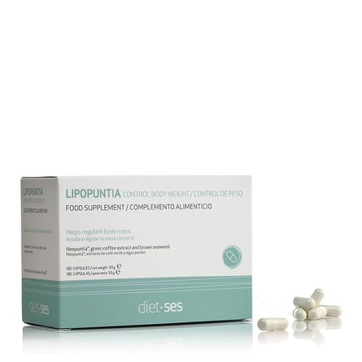 Lipopuntia Control De Peso 180 Capsulas