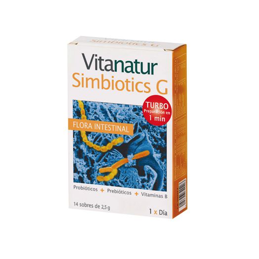 Vitanatur Simbiotics G Flora Intestinal 14 Sobres