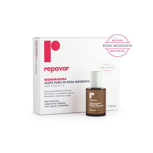 Repavar Aceite Puro De Rosa Mosqueta 15 ml