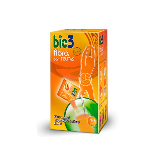 Bie3 Fibra Con Frutas 40 Sticks