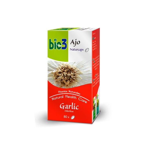 Bie3 Naturcaps Ajo Sin Olor 80 Capsulas