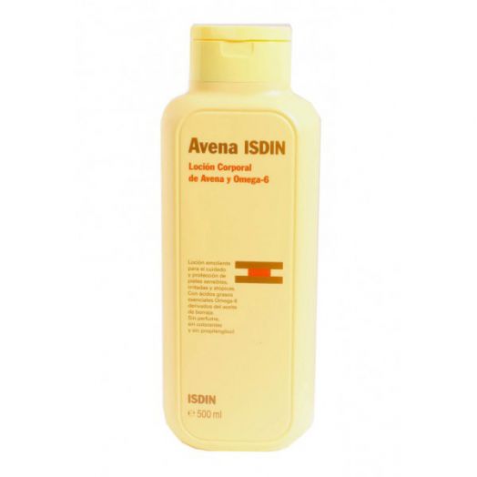 Isdin Locion Corporal Avena Concentrada + W6 500 ml