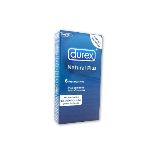 Durex Natural Plus Preservativos 6 Unidades