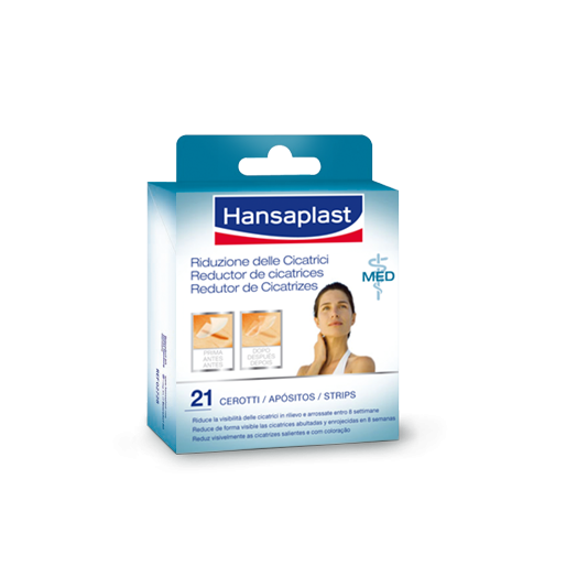 Hansaplast Med Reductor De Cicatrices 7 cm x 4 cm 21 Tiras