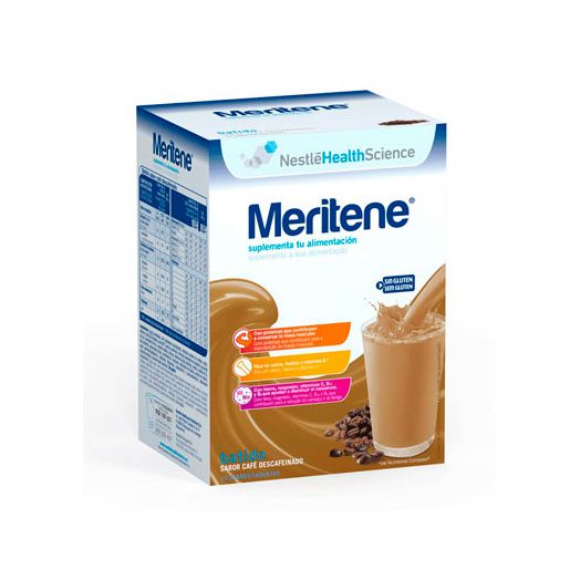 Meritene Batido Cafe Descafeinado 15 Sobres