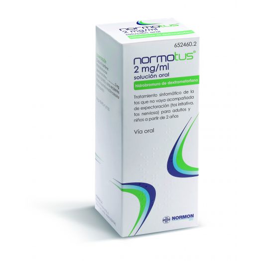 NORMOTUS 2 mg/ml solución oral , 1 frasco de 200 ml