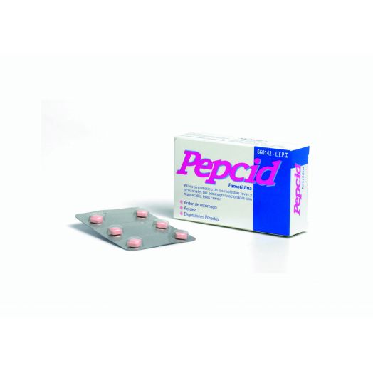 PEPCID 10 mg COMPRIMIDOS RECUBIERTOS , 12 comprimidos