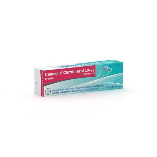CANESPIE CLOTRIMAZOL 10 mg/g CREMA , 1 tubo de 30 g