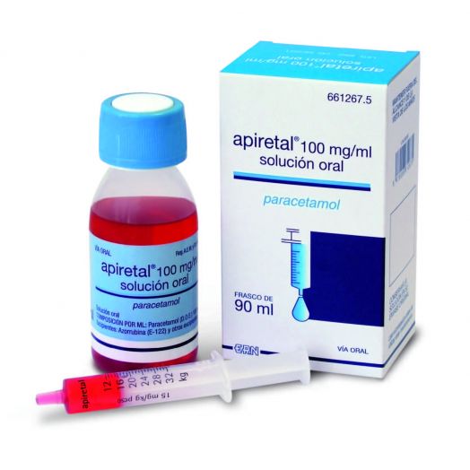 APIRETAL 100 mg/ml SOLUCION ORAL, 1 frasco de 90 ml