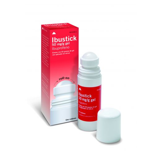IBUSTICK 50 mg/g GEL, 1 tubo de 60 g