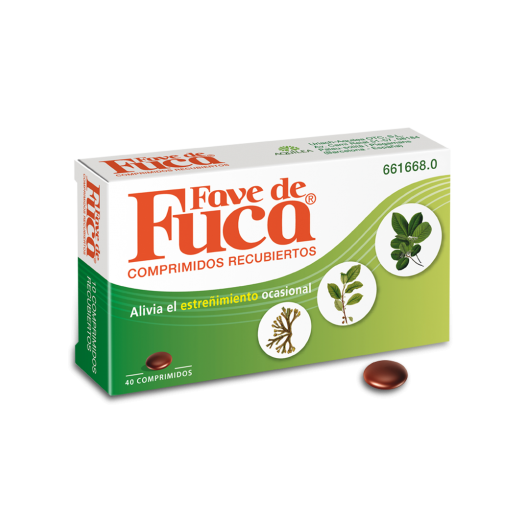 FAVE DE FUCA COMPRIMIDOS RECUBIERTOS, 40 comprimidos