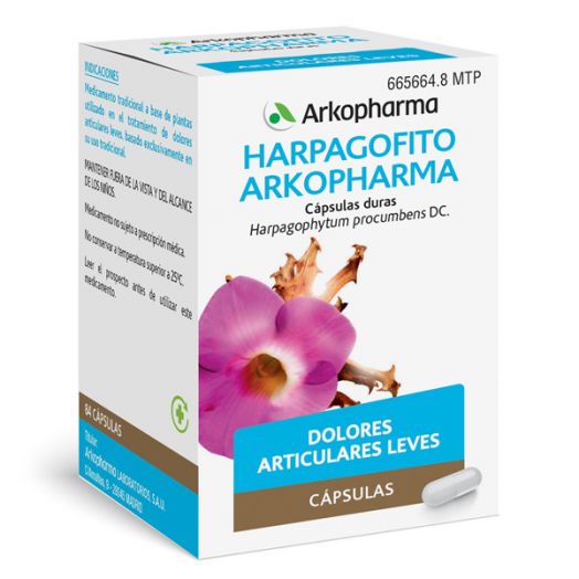 HARPAGOFITO ARKOPHARMA CÁPSULAS DURAS , 84 cápsulas