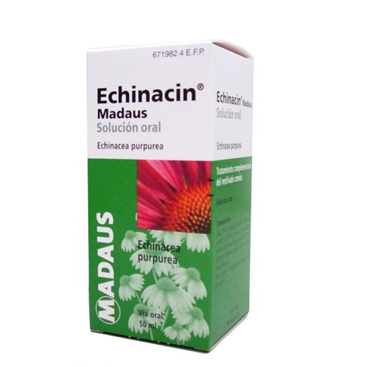 ECHINACIN MADAUS SOLUCION ORAL, 1 frasco de 50 ml