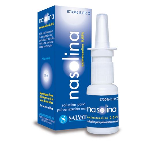 NASOLINA, 1 envase pulverizador de 20 ml