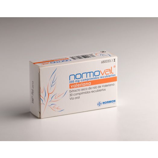 Normoval 250 Mg Comprimidos Recubiertos, 30 Comprimidos