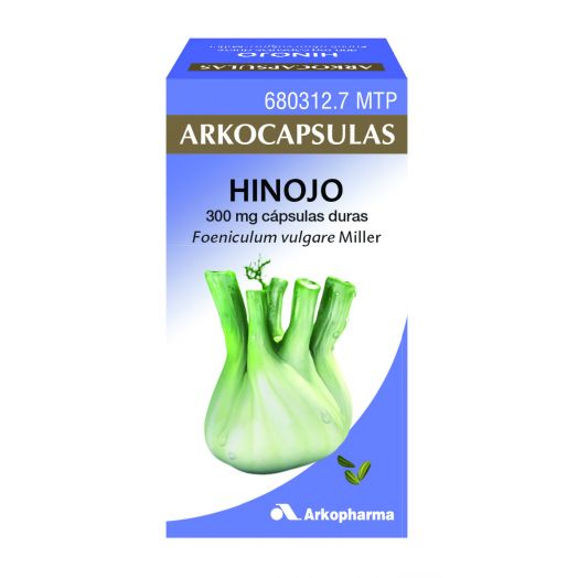 Arkocapsulas Hinojo 300 Mg Capsulas Duras, 50 Cápsulas