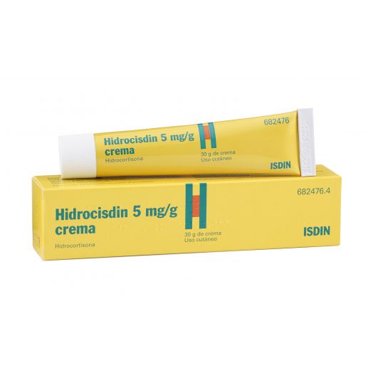 HIDROCISDIN 5 mg/g CREMA, 1 tubo de 30 g