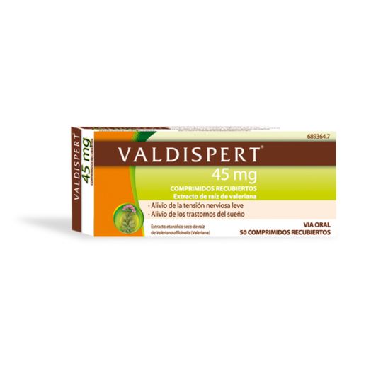 VALDISPERT 45 mg COMPRIMIDOS RECUBIERTOS , 50 comprimidos