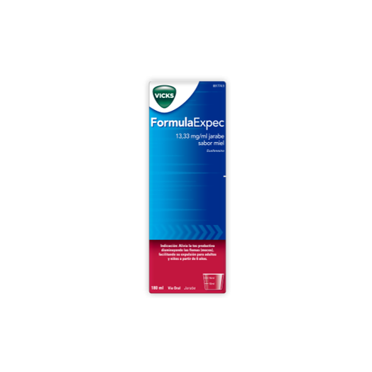 Formulaexpec 13,33 Mg/Ml Jarabe Sabor Miel, 1 Frasco De 180 Ml