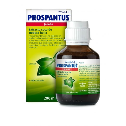 PROSPANTUS JARABE , 1 frasco de 200 ml