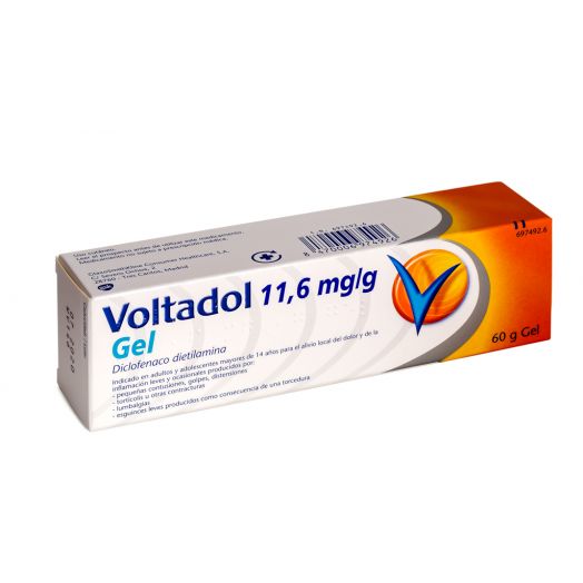 VOLTADOL 11,6 mg/g GEL , 60 g