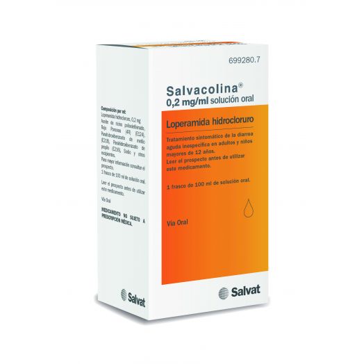 SALVACOLINA 0,2 mg/ml SOLUCION ORAL , 1 frasco de 100 ml