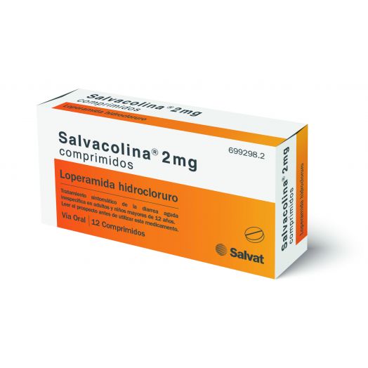 SALVACOLINA 2 mg COMPRIMIDOS , 12 comprimidos