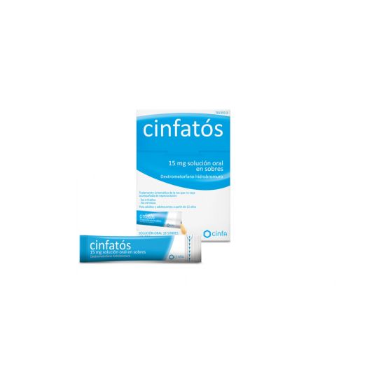 CINFATOS 15 MG SOLUCION ORAL EN SOBRES , 18 sobres