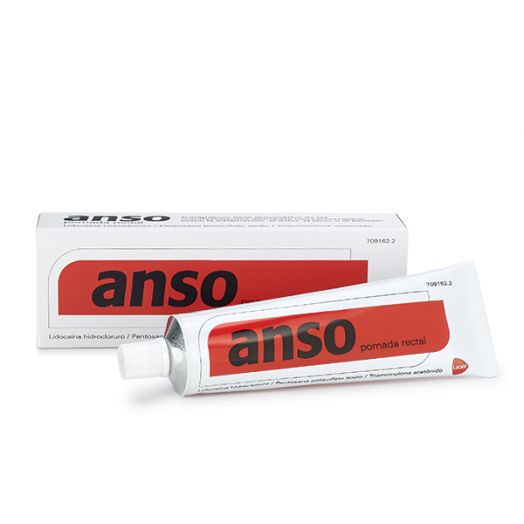 ANSO POMADA RECTAL, 1 tubo de 50 g