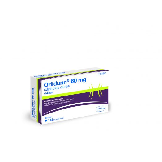 ORLIDUNN 60 MG CAPSULAS DURAS, 42 cápsulas (Blister)