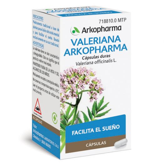 VALERIANA ARKOPHARMA cápsulas duras,45 cápsulas