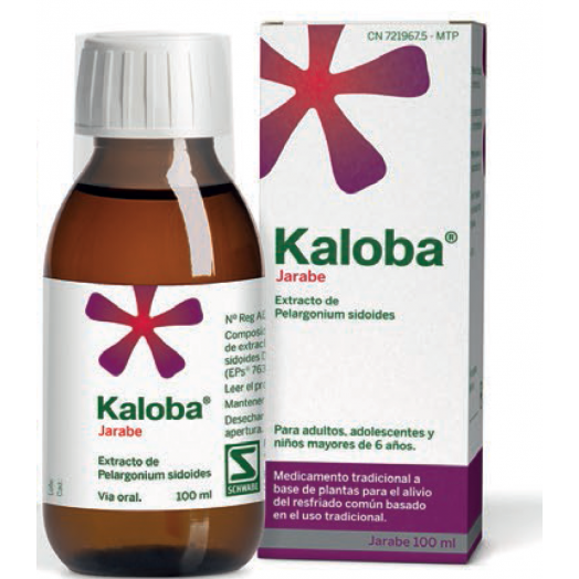 KALOBA JARABE, 1 frasco de 100 ml