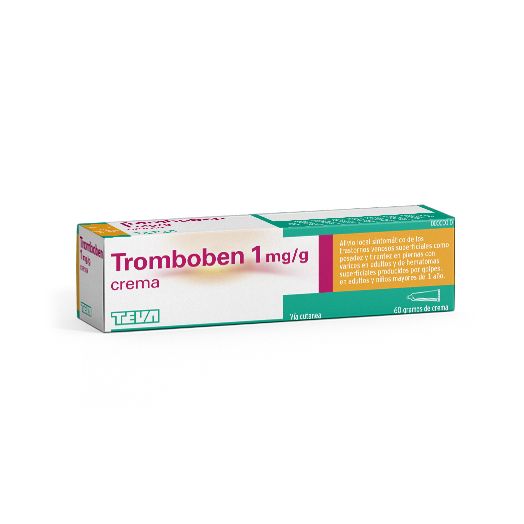 Tromboben 1 Mg/G Crema, 1 Tubo De 60 G