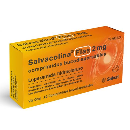 SALVACOLINA FLAS 2 MG COMPRIMIDOS BUCODISPERSABLES,12 comprimidos