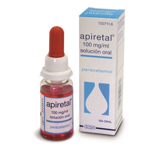 APIRETAL 100 mg/ml SOLUCION ORAL, 1 frasco de 30 ml