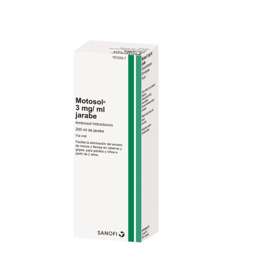 MOTOSOL 3mg/ml JARABE , 1 frasco de 200 ml