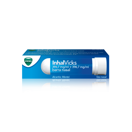 INHALVICKS 396,7 MG/ML   + 396,7 MG/ML BARRA NASAL , 1 aplicador