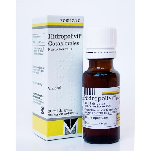 HIDROPOLIVIT GOTAS  ORALES EN SOLUCION , 1 frasco de 20 ml