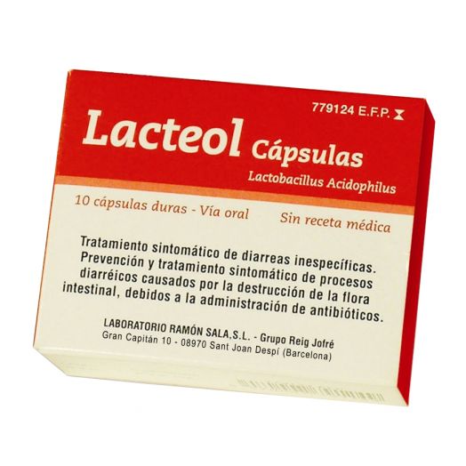 LACTEOL CAPSULAS, 10 cápsulas